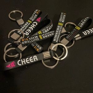 Cheer key chains!!!!